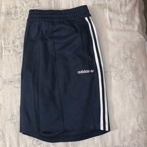 Adidas track shorts (NEVER WORN)